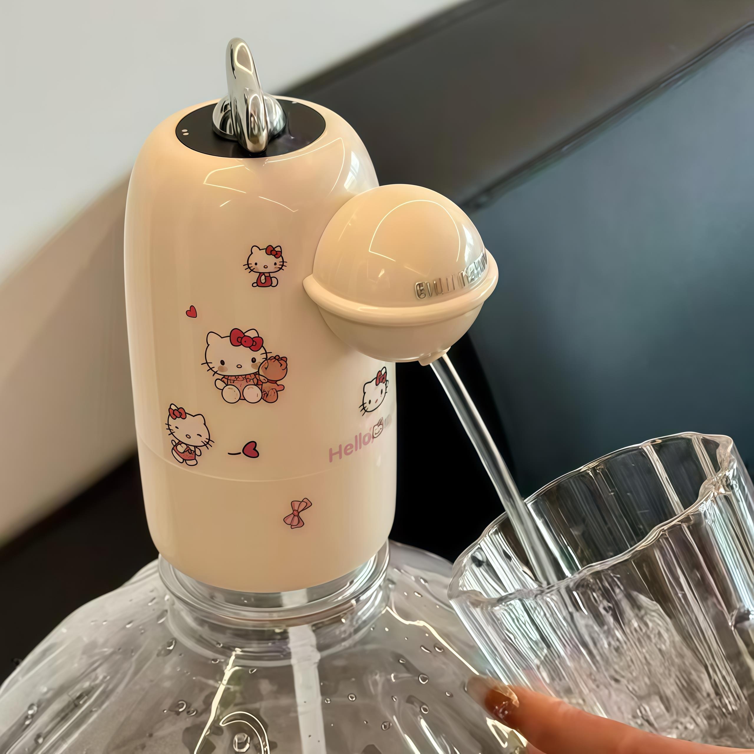 桶装水抽水器饮水器电动矿泉水桶取水器家用抽水泵高级铃铛小家具