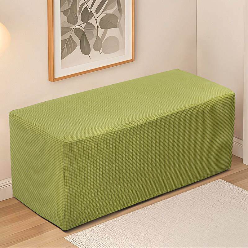 定制长方形凳子套罩化妆试鞋换鞋凳子加厚钢琴沙发凳服装店长条凳