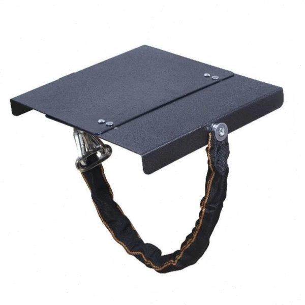 电瓶摩托电池可调节加厚防盗加粗铁炼锁铁板电动车电瓶锁踏板锁锁