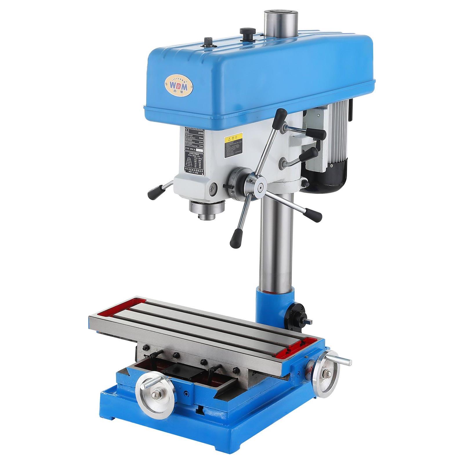 西菱多功能钻铣床小型工业级钻铣一体机床zx7016 zx7025 zx7032