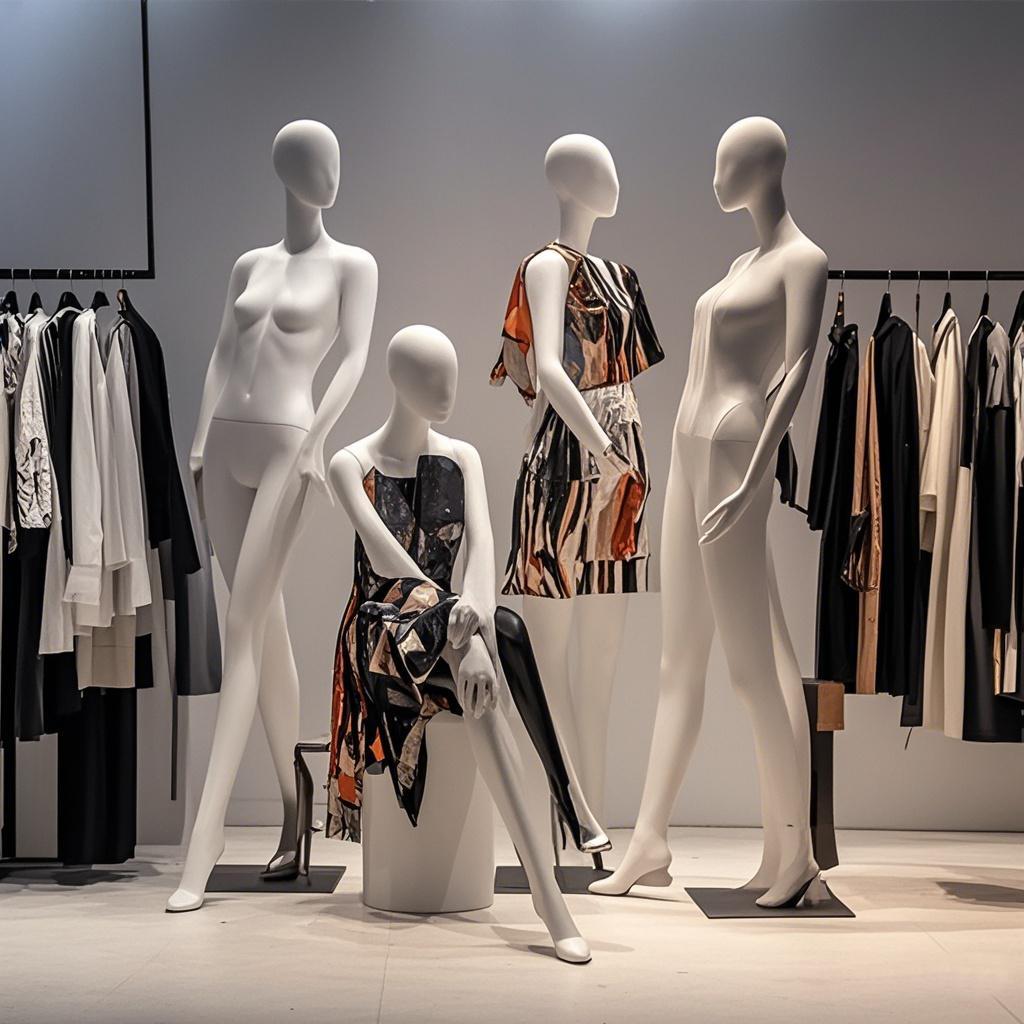 模特道具女全身个性服装店女装摄影婚纱橱窗展示假人体女式模特架