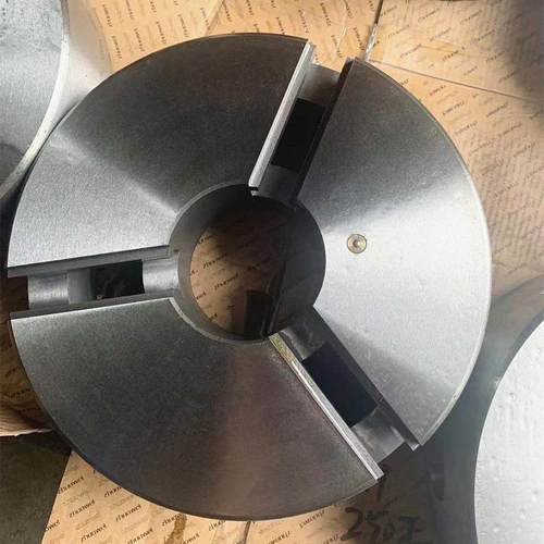 数控小型车床自定心三爪夹头外壳200 250盘体配环球手动夹头配件