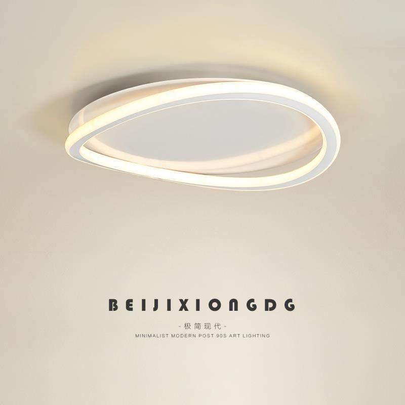 卧室灯led吸顶灯简约现代大气北欧ins风餐厅书房间灯圆形主卧室灯