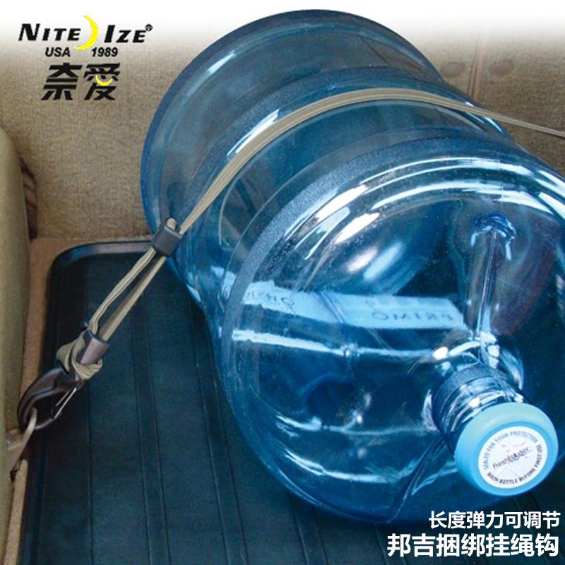 奈爱邦吉绑带挂绳钩弹力绳束紧带自行车电动车摩托捆绑带捆扎挂钩