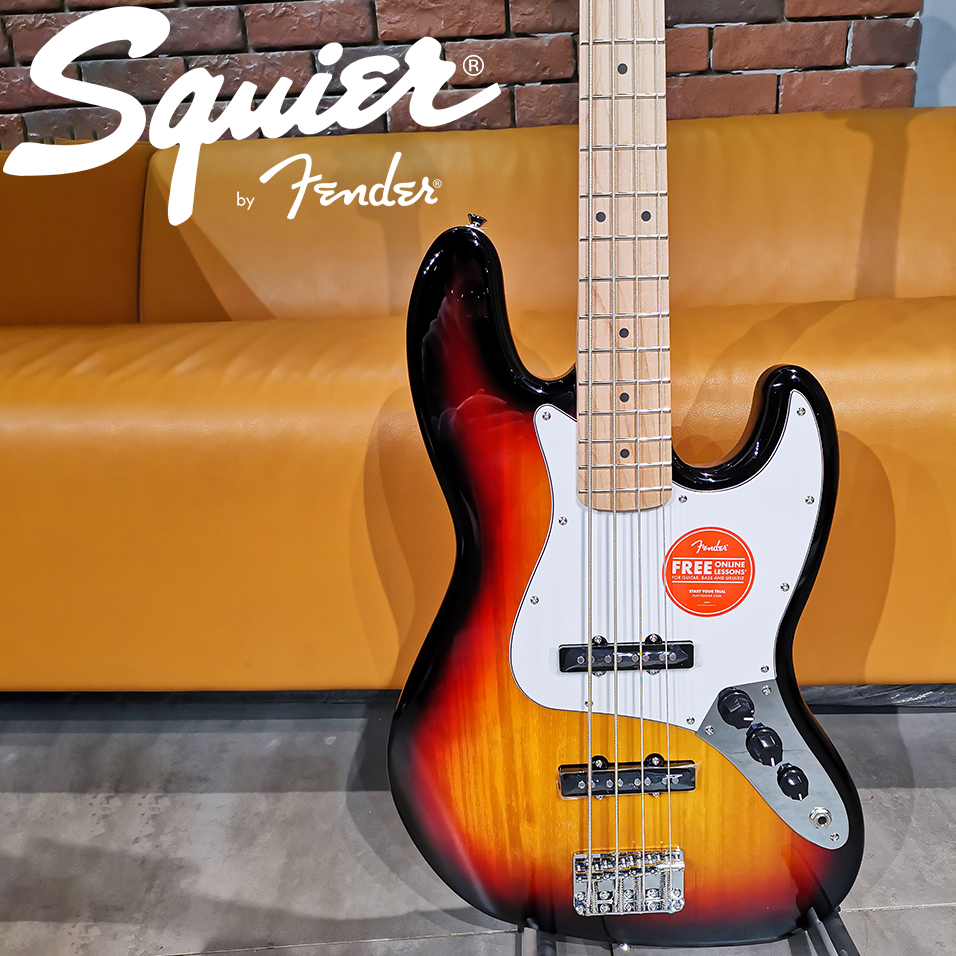 入门乐手101 fender芬达Squier Affinity入门初学进阶P贝斯电贝司