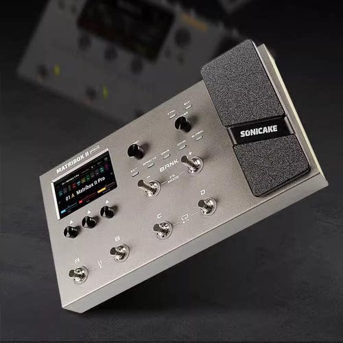 入门乐手101 Sonicake电吉他综合效果器matribox II Pro鼓机声卡