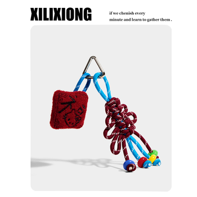 XILIXIONG原创鸿运当头福气猫咪包挂件可爱钥匙扣车挂饰新年礼物