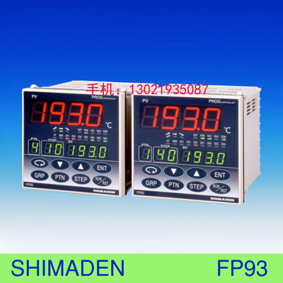 日本岛电SHIMADEN程序温控仪表FP3-8I,8P,8V,84Y,I9,4V-90-0050