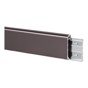 铝合金踢脚线卡扣超薄极窄直边贴脚线4/6cm8公分不锈钢金属地脚线