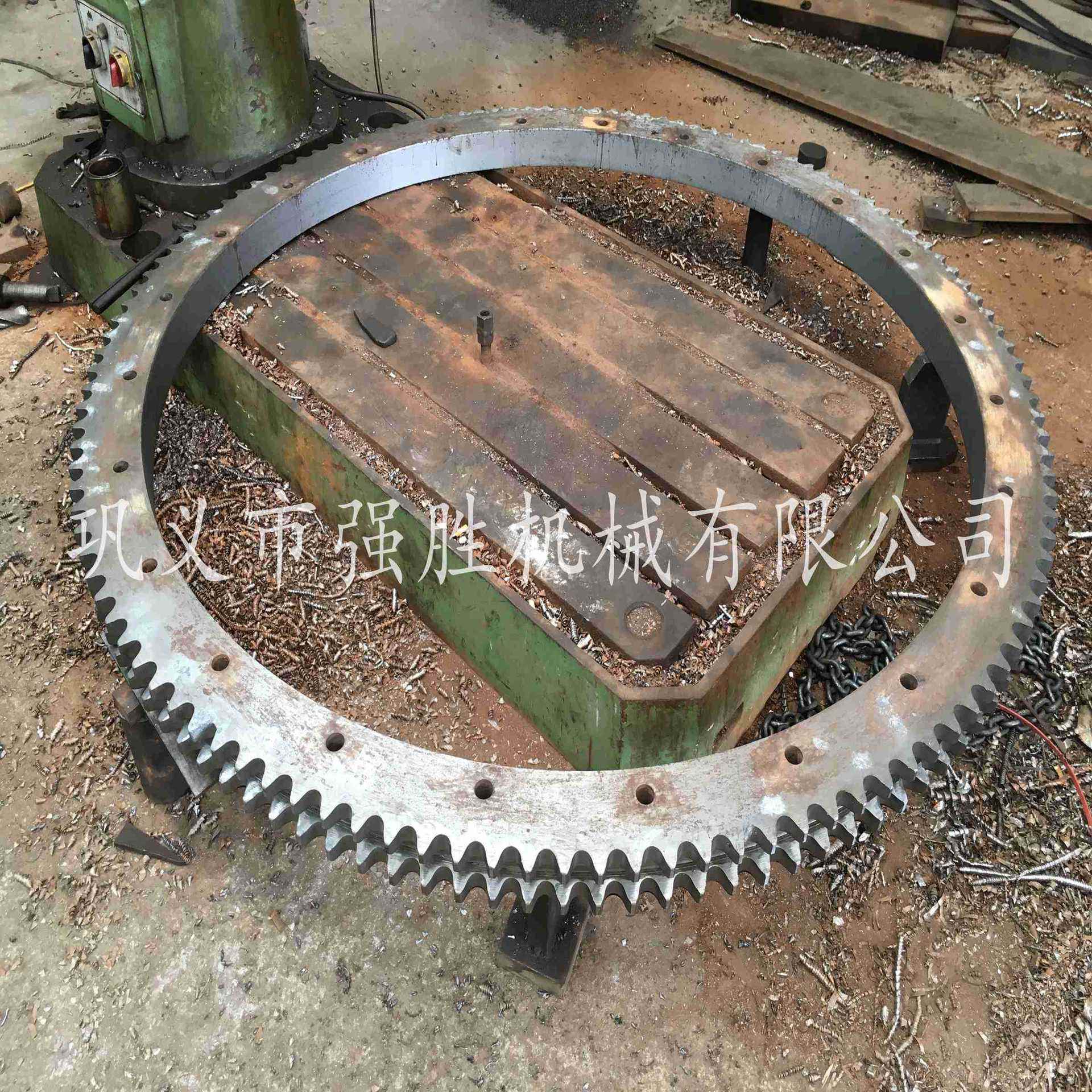 南京现货销售回转窑大链轮 按需设计制作40A32A28A铸钢三排链轮