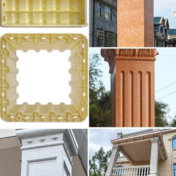 罗马柱四方加厚模具配件形柱别墅大门子建筑模板柱装饰身方水泥柱