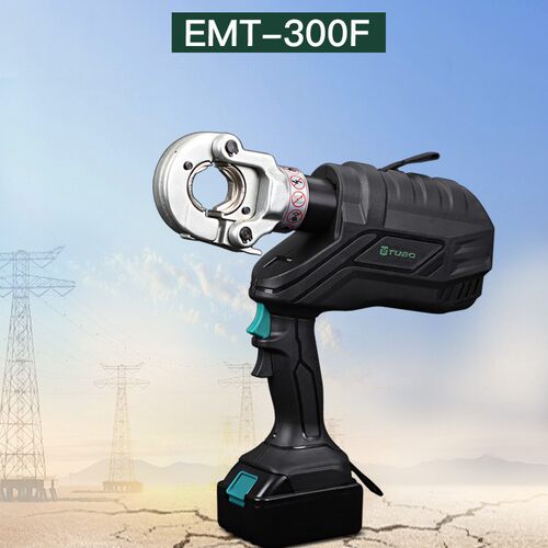 电动液压钳EMT-300F充电式压线钳铜铝端子压接锂电液压钳电力工具