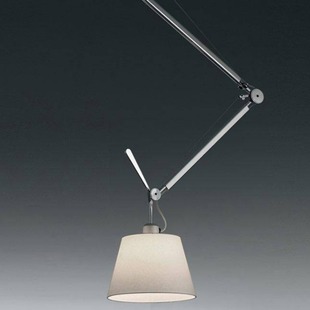 Artemide北欧书房餐厅铝合金长臂伸缩摇臂可移位顶部吸顶灯吊灯