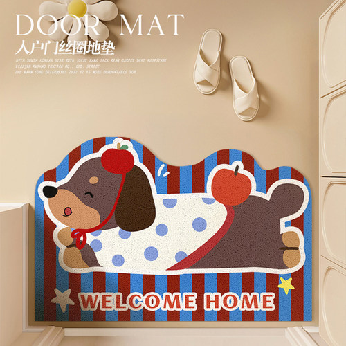 入户地垫创意可裁剪蹭土耐脏