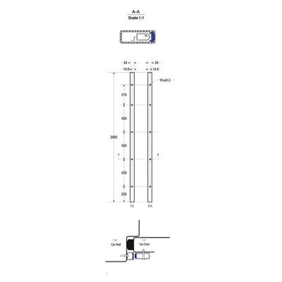 电梯光幕微主题光幕通用917 Weco 917A61配件