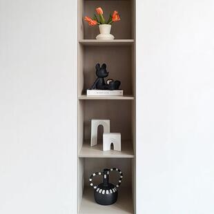 态生活 轻奢高级感黑白软装饰品小摆件 现代格调客厅酒柜书柜摆设