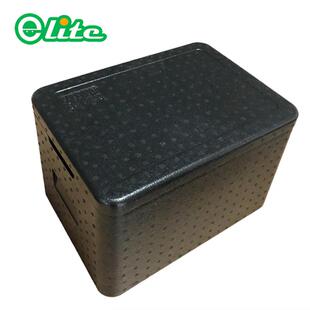 21L外送泡沫箱EPP保温箱黑色20L大樱桃海鲜冷饮保冷团膳冷炼箱