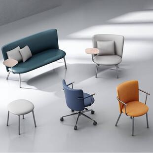 休闲椅会议椅办公椅经理办公室员工公共区办公沙发美容院酒店公寓