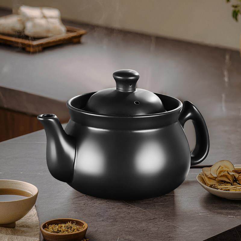 两件式家用煎药壶中药电煎壶煲煮药煲罐陶瓷煎锅熬药平底砂锅单壶