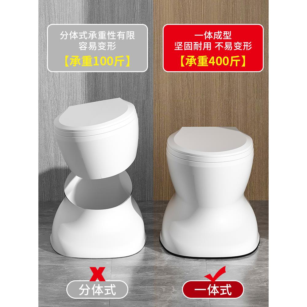 蹲厕改坐厕简易家用尿桶防滑便携式老人残病人移动马桶孕妇坐便器