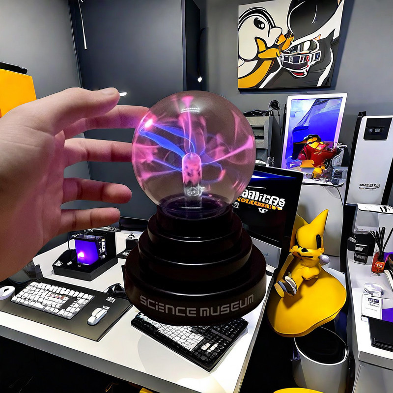 礼品静电球触摸感应等离子闪电球魔力魔法辉光电流灯电磁球