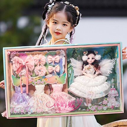 洋娃娃玩具儿童女孩生日礼物礼品新年豪华3-8岁7礼盒女童2026新款