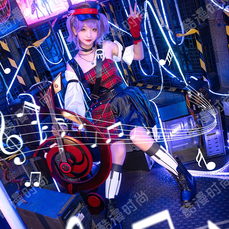 小乔cos服音你心动游戏连衣裙打歌服王者荣耀cosplay全套服装女