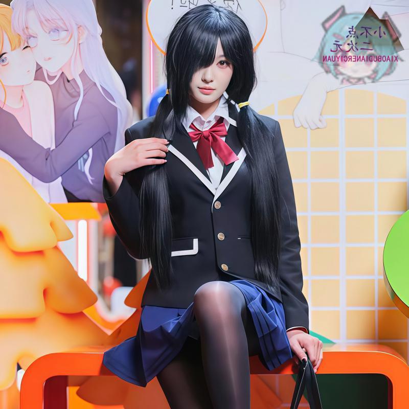 约会大作战cos服夜刀神十香cos服时崎狂三校服五河士道cosplay服