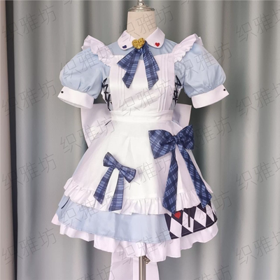 织雅坊cos服lovelive 缪斯 gigo 联动cos服全员女仆装打歌服