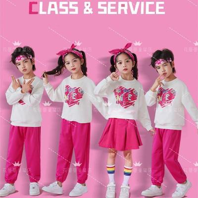 儿童啦啦队演出服小学生
