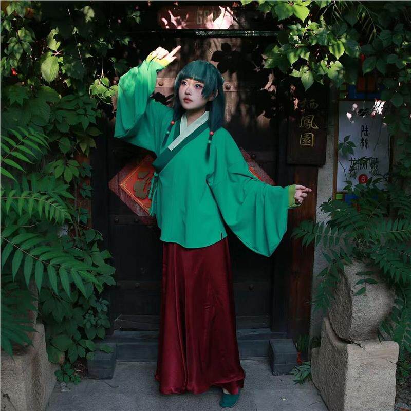 药屋少女的呢喃  猫猫cos服  宫女服 汉服  明制 交领 琵琶袖古风