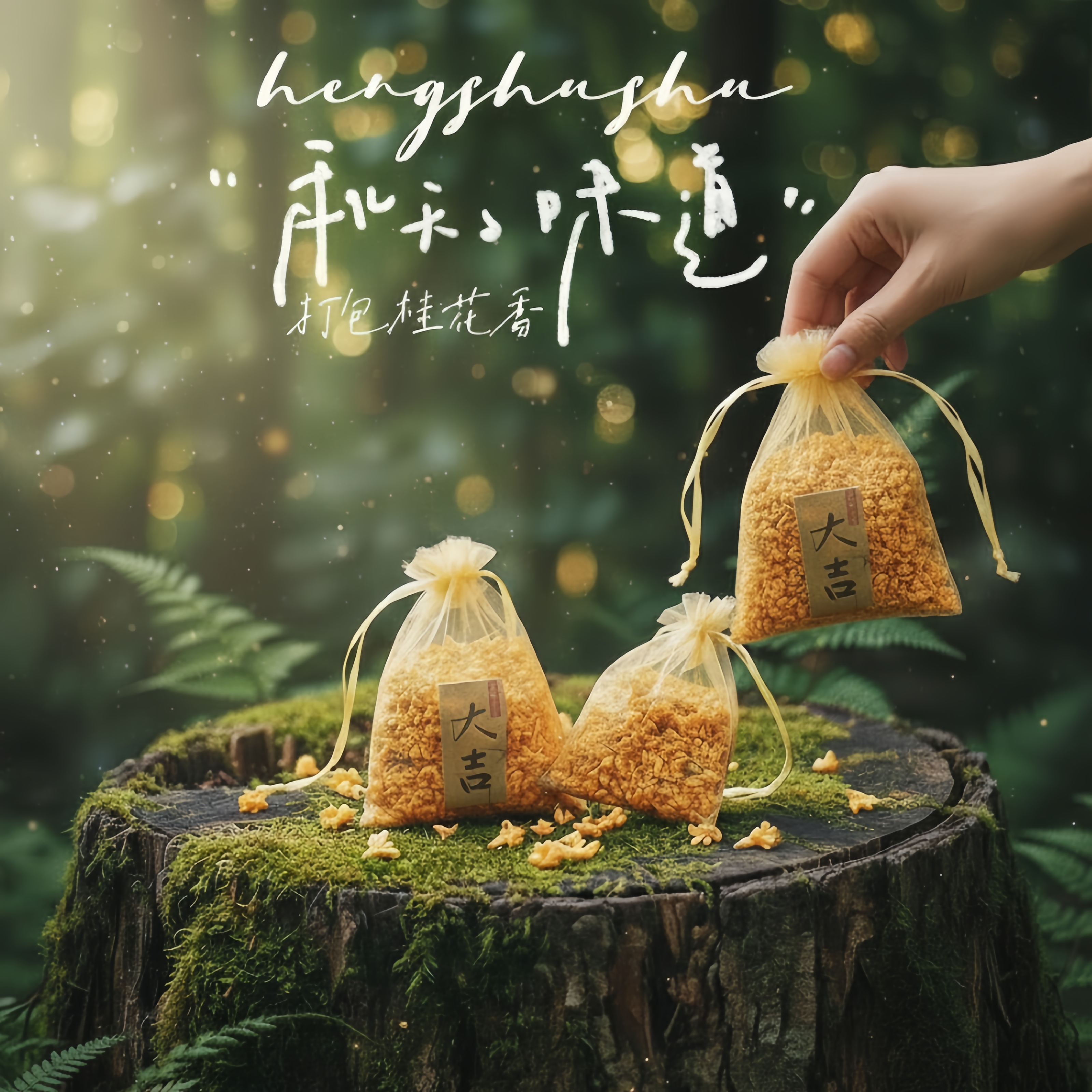 桂花香包持久香随身香包送朋友香薰吉祥福袋装饰过年香囊平安福袋
