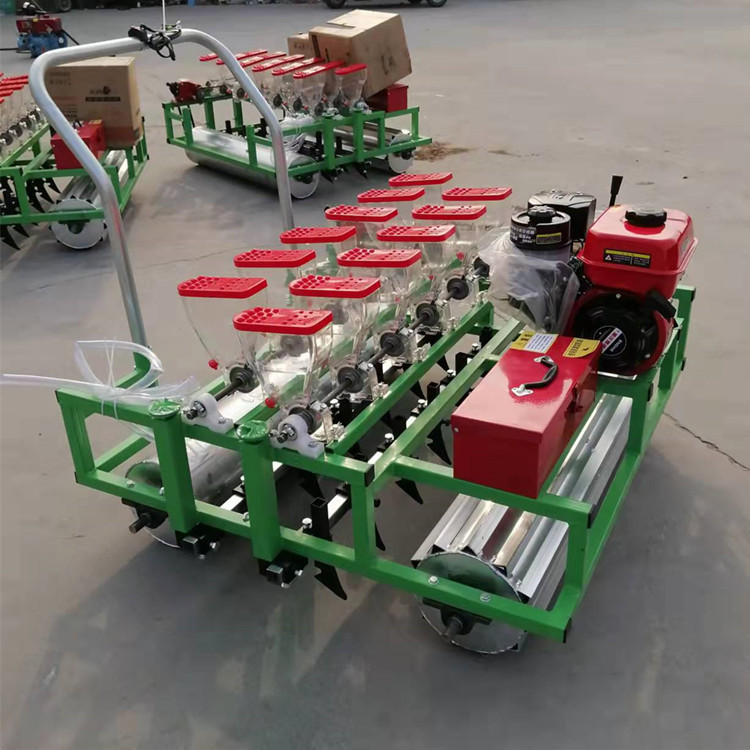 小粒蔬菜种子播种机 白菜萝卜香菜自走式精播机