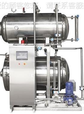 年糕粽子杀菌锅高温灭杀菌UQW釜全自动商锅用小型菌立压式反杀菌