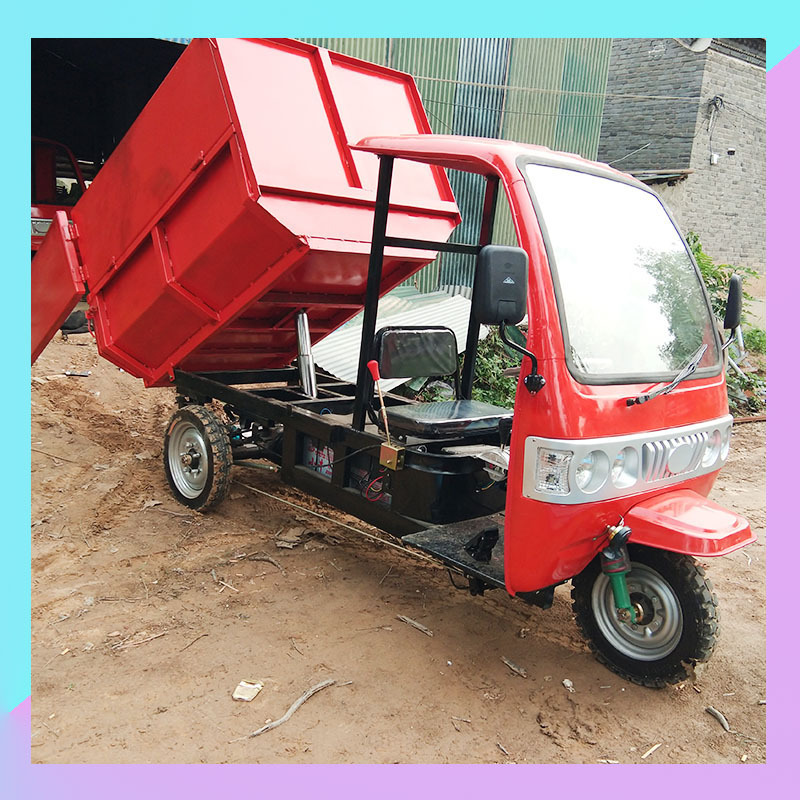 欧能 家用电动三轮车 工地 建筑工程 电动三轮车实心轮送货