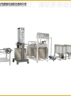 小型全干豆腐机NUG器 天津红桥豆腐生产视频机 自动千张机商皮用