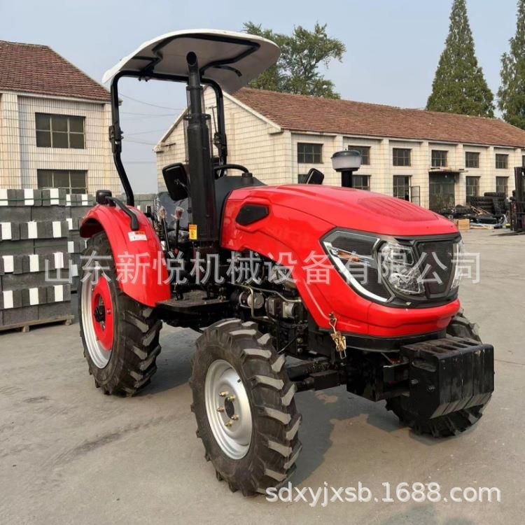 小四轮果园管理王拖拉机 四轮打田犁地机 全新泰山504四轮拖拉机