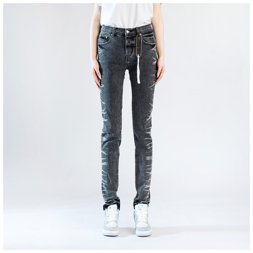 PUR jeans牛仔裤男修身显瘦欧美式高街基础款潮牌修身紧身小脚裤