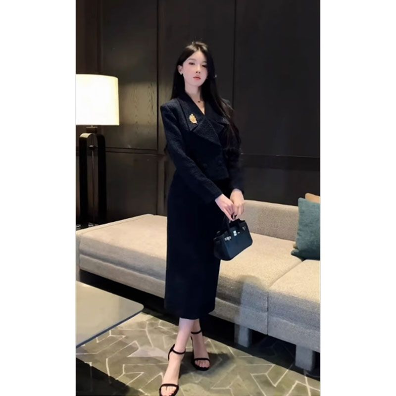小香风名媛气质套装女202