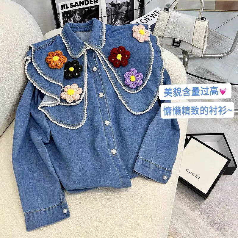 早春韩版宽松慵懒上衣钉