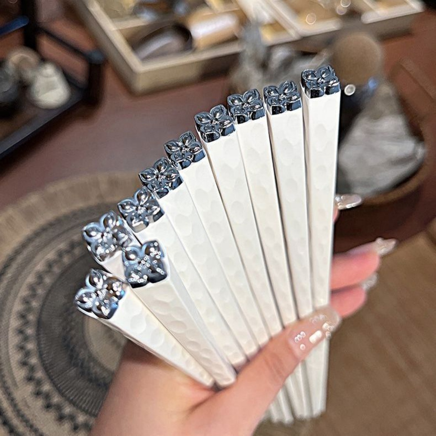 抗菌防霉合金筷子家用分餐筷