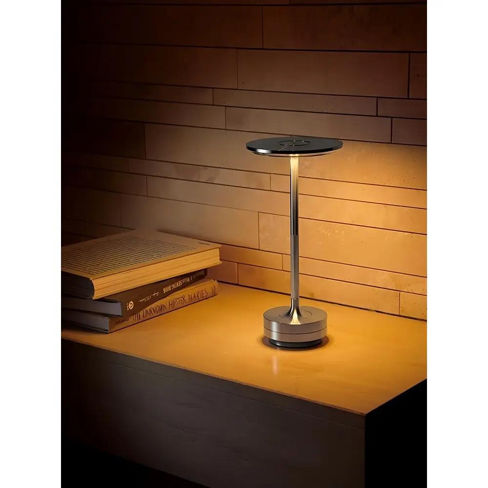 COCO 复古轻奢台灯现代简约饭厅酒吧氛围台灯触摸充电床头小夜灯