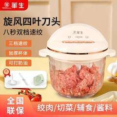 wahson/华生多功能绞肉机家用电动料理机8019B小型打肉馅碎菜器