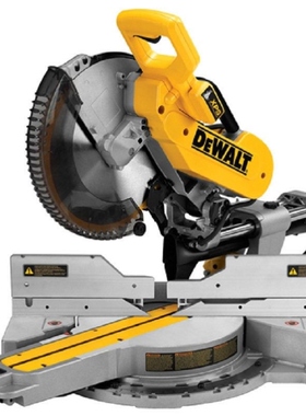 得伟木材重型拉杆锯DWS780寸界锯铝机铝材斜切12高精度305mm铝机