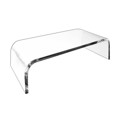 增高桌面透明展示架置物架亚克力显示器亚克力器电脑架增高置物架