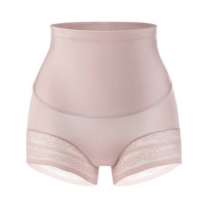 高腰显瘦蕾丝臀收高弹不卡裆小腹强力提平角不勒腿裤女塑型无痕