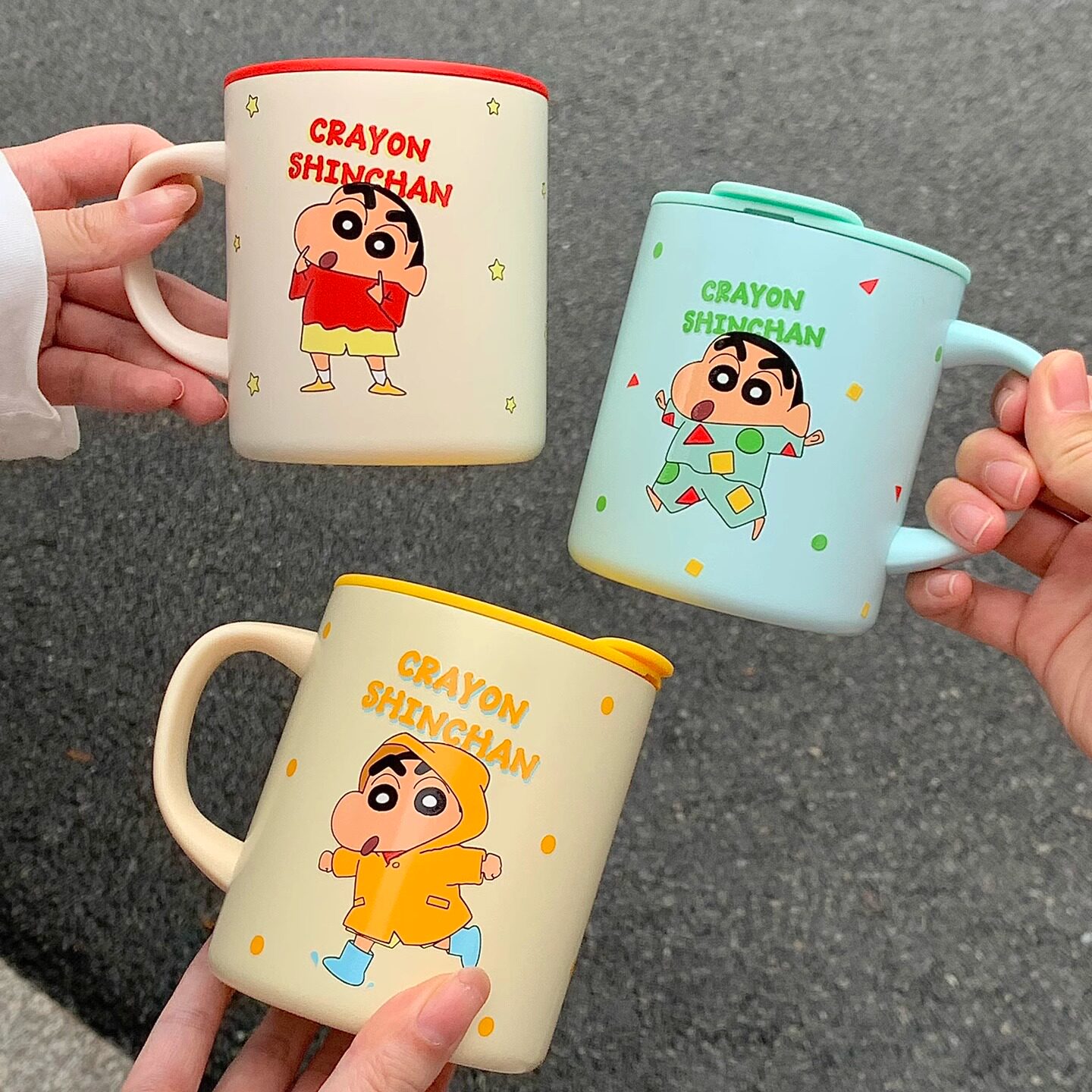 带盖马克杯情侣水杯可爱陶瓷杯