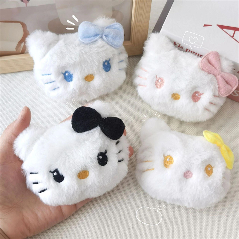 hellokitty毛绒书包挂件可爱玩偶钥匙扣kitty猫玩具小饰品挂件