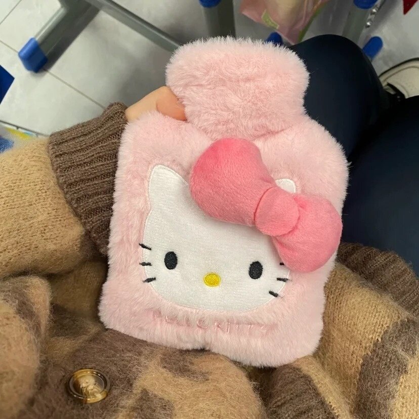 热水袋注水少女心可爱猫咪宿舍暖热水袋