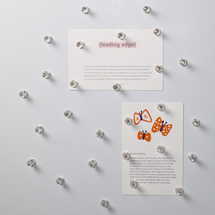 磁吸磁钉透明磁铁ins风照片冰箱贴留言贴磁贴磁性洞洞板磁力磁扣